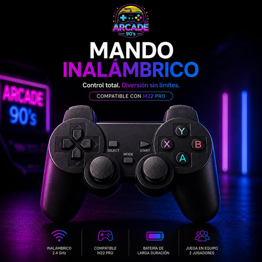 Mando Inalámbrico M22 Pro